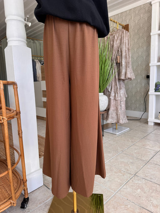 Wide Leg Pants (Plus Size)