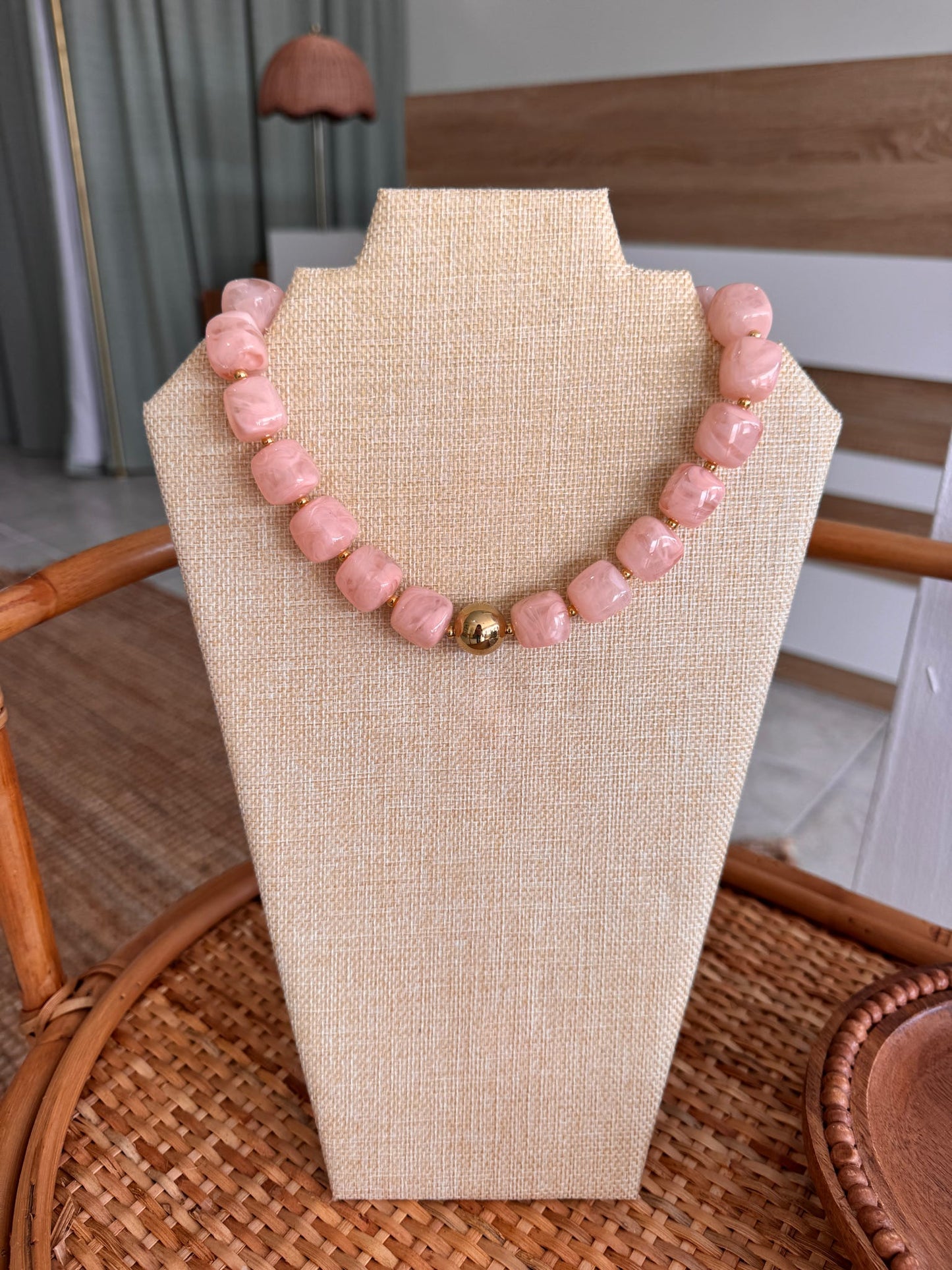 Chunky Beaded Necklace