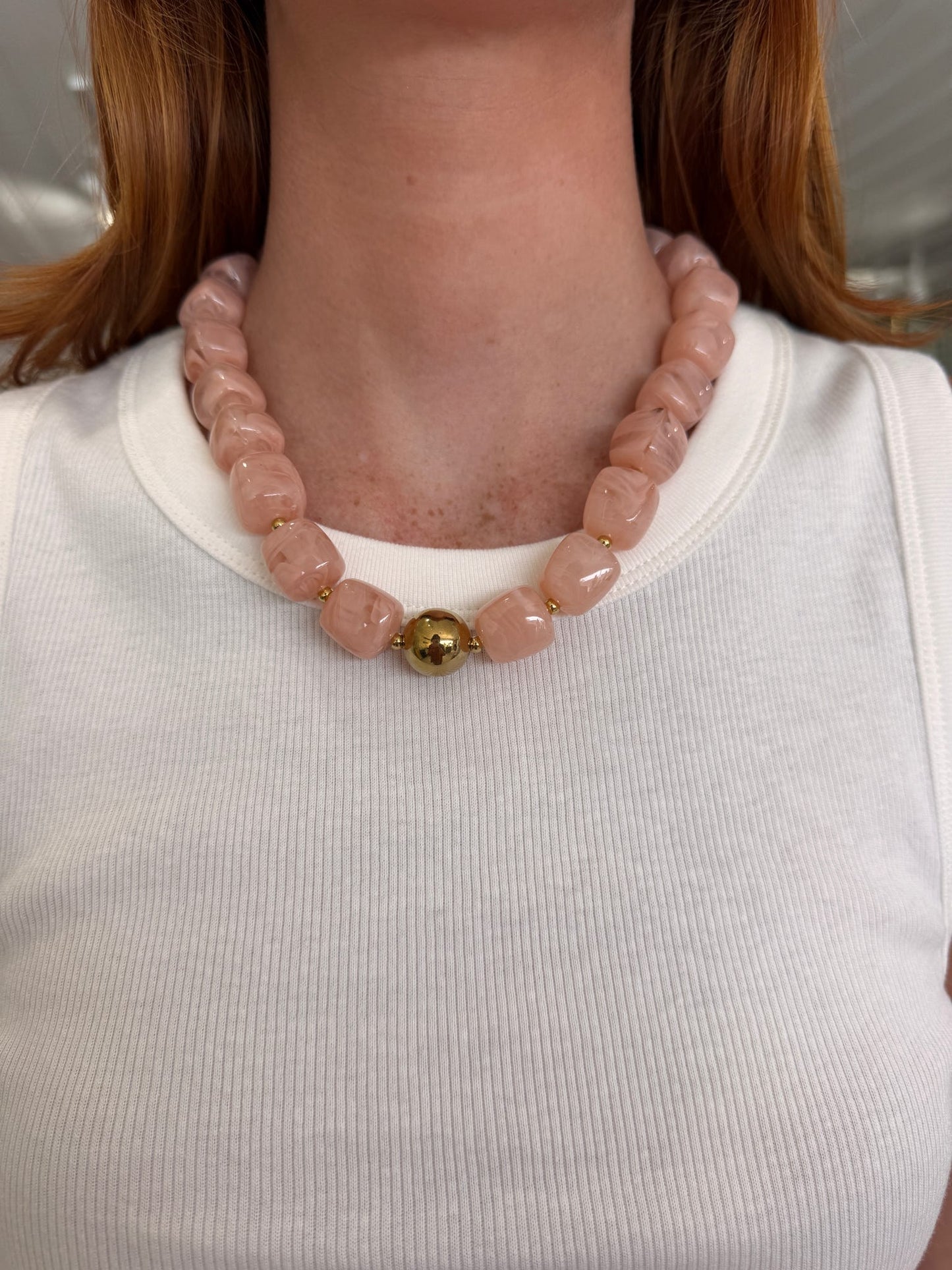 Chunky Beaded Necklace