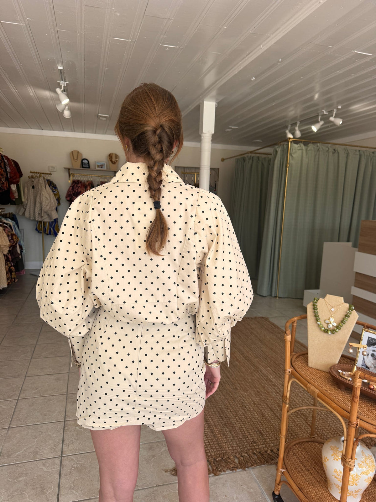 Polka Dot Skort Set