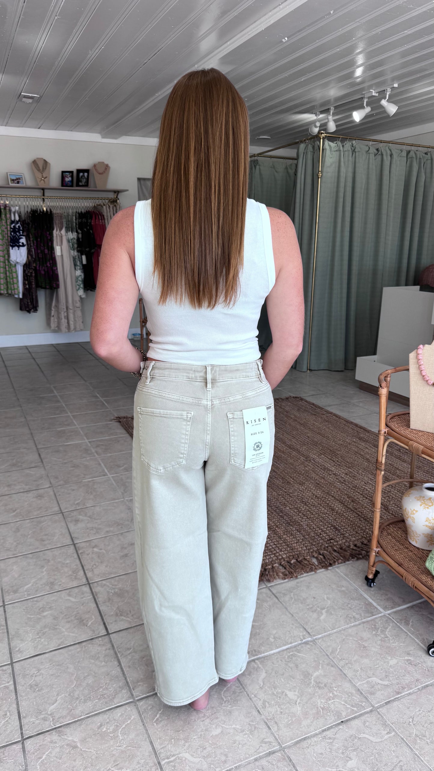 Slouchy Crop Barrel Pants
