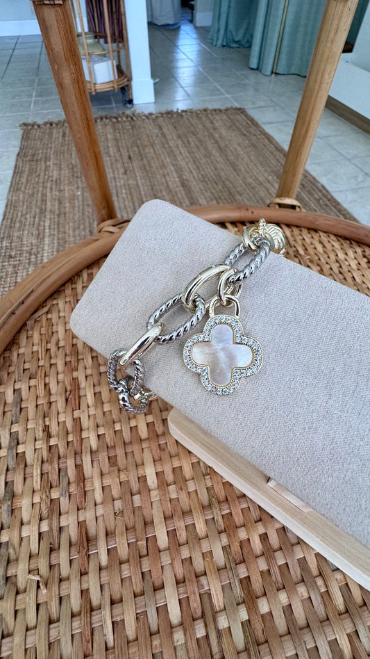 Clover Charm Bracelet