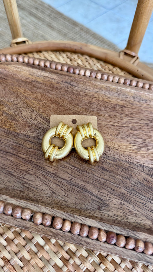 Geometric Metal Earrings